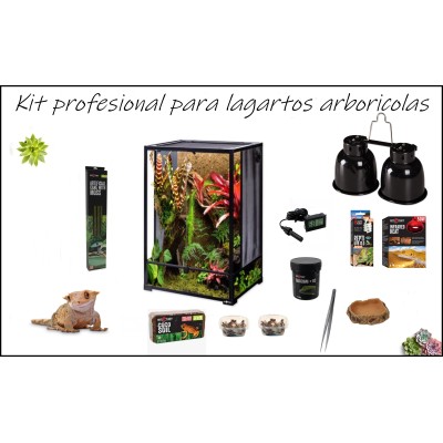 Kit profesional para lagartos arboricolas